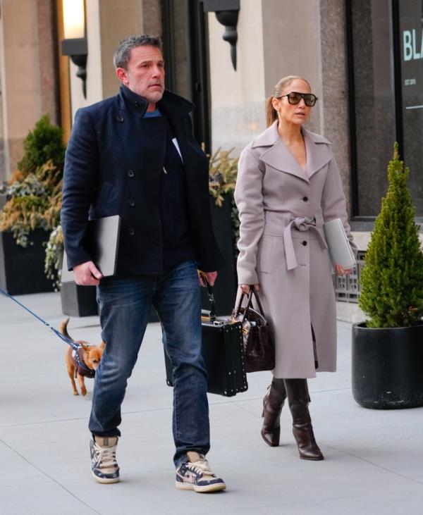 Ben Affleck, Jennifer Lopez out in NYC on March 29, 2024