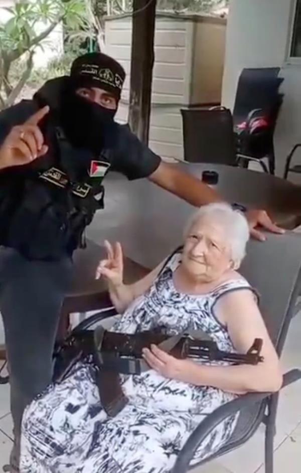 Elderly Hamas hostage