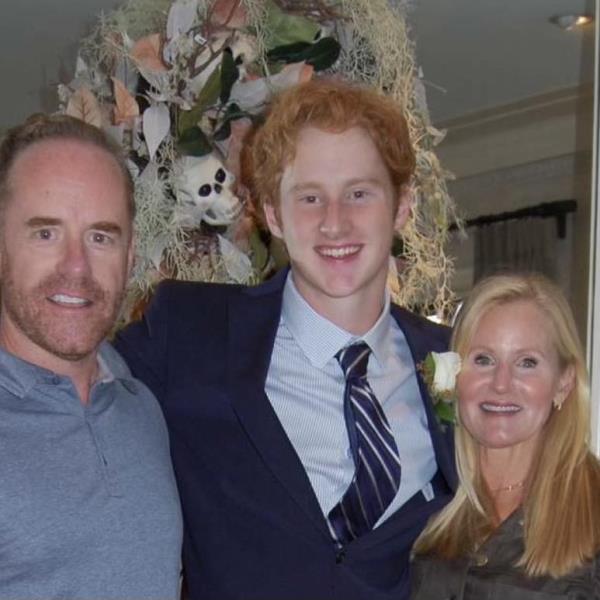 (L-R) Thad MacKrell, Flynn MacKrell, and Anne Vanker.