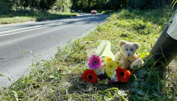 Copyright Ben Lack Photography Ltd Floral tributes as well as a teddy bear left at the scene of a fatal crash that killed a mother and two of her children. Daria Bartienieva, 35, Anastasiia Bartienieva, 15, and Ihor Bartienieva, six, were killed when two cars collided with the bus near Ripon in North Yorkshire on Sunday. Words Mark Branagan Pic Ben Lack 07970 850611 150 minimum use, irrespective of any previous use. 50 for internet use, irrespective of any previous use.