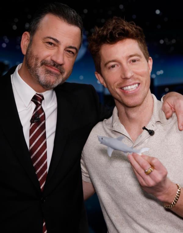 jimmy kimmel, shaun white