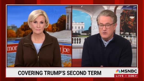 Joe Scarborough and Mika Brzesinski went to Mar-a-Lago on Friday to talk with Trump a<em></em>bout restarting communications.