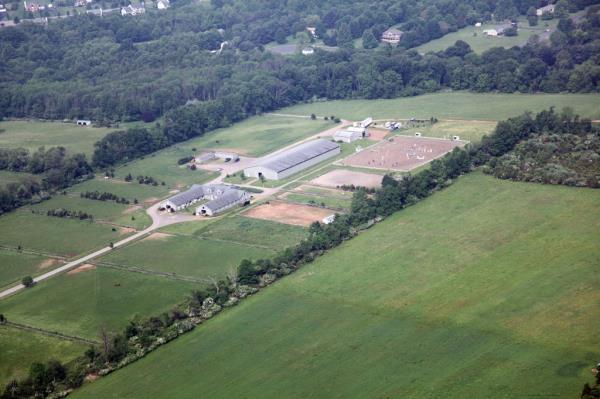 Horse farms are plentiful in Hunterdon County.