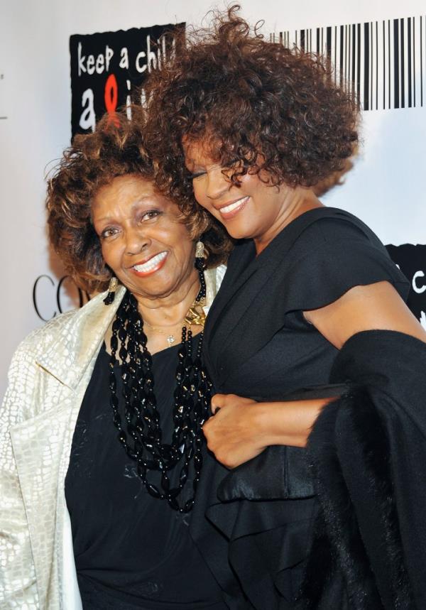 Cissy and Whitney Houston at the 