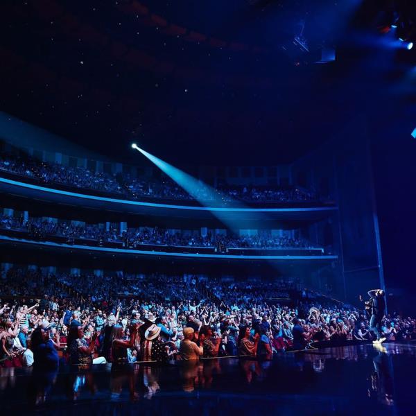 Garth Brooks played to a sold-out crowd amid sexual assault allegations. 