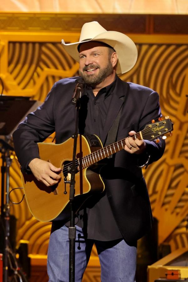 Garth Brooks performs o<em></em>nstage during Homeward Bound: A GRAMMY Salute To The So<em></em>ngs Of Paul Simon at Hollywood Pantages Theatre on April 06, 2022 in Hollywood, California.