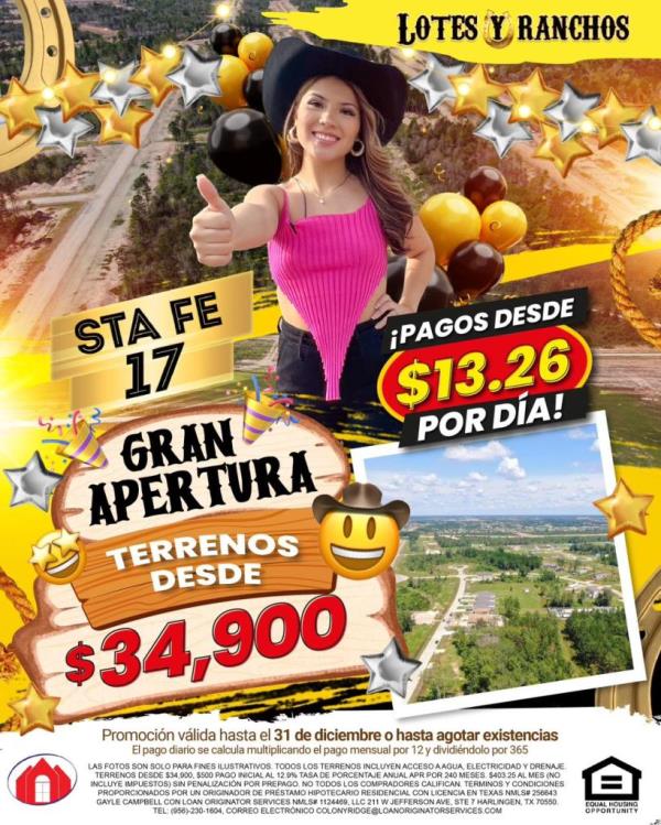 Ads for co<em></em>lony Ridge featuring a woman in a hat and skimpy top giving a thumbs up and with prices of $13.26 per day.