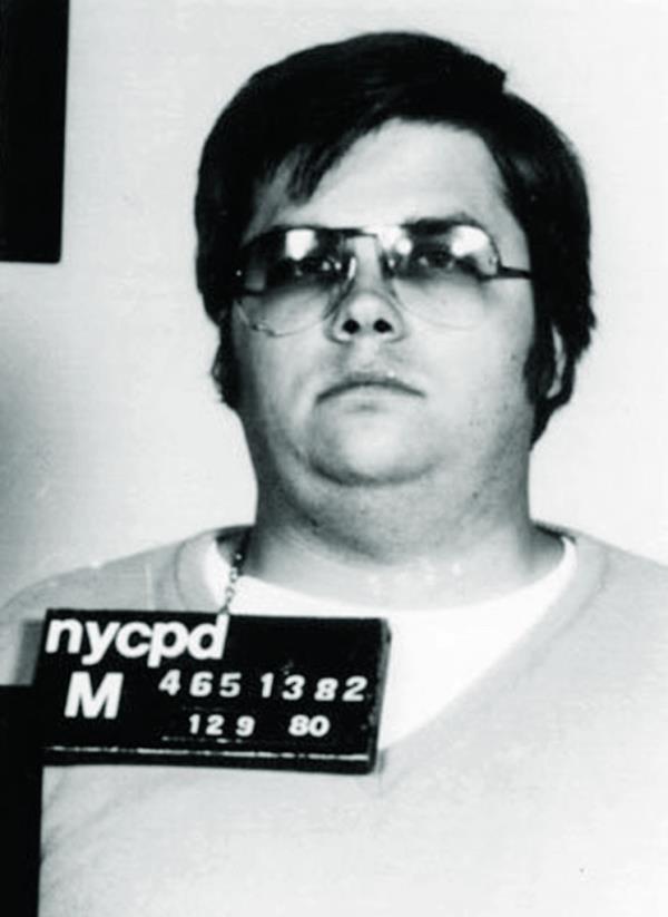 Mark David Chapman's mugshot in December 1980.