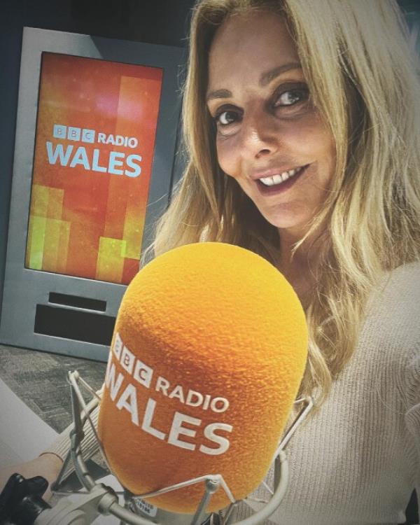 Carol Vorderman on BBC Radio Wales.