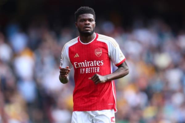 Arsenal midfielder Thomas Partey