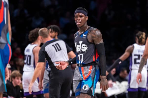 Dennis Schr?der shot just 1-for-12 for the Nets during their loss to the Kings on Sunday.