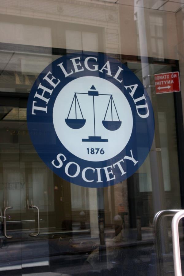 The Legal Aid Society at 49 Thomas street.