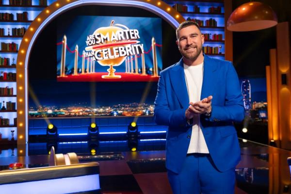 Travis Kelce hosting the new game show 