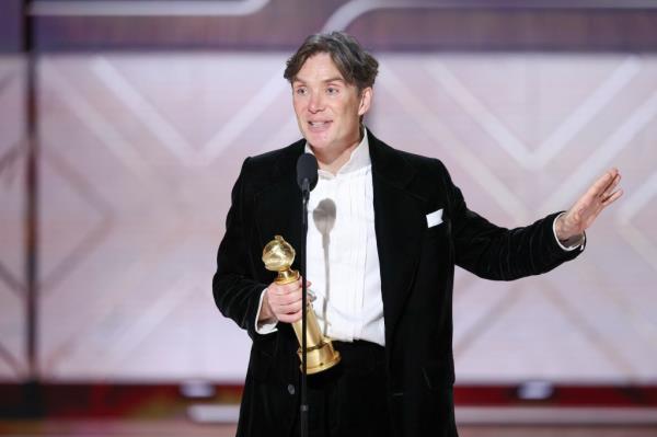 Cillian Murphy wins the Golden Globe