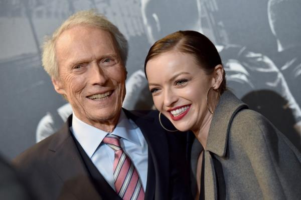 BURBANK, CA - FEBRUARY 05: Director Clint Eastwood and daughter Francesca Eastwood attend the premiere of 'The 15:17 To Paris' at Warner Bros. Studios on February 5, 2018 in Burbank, California. (Photo by Axelle/Bauer-Griffin/FilmMagic)