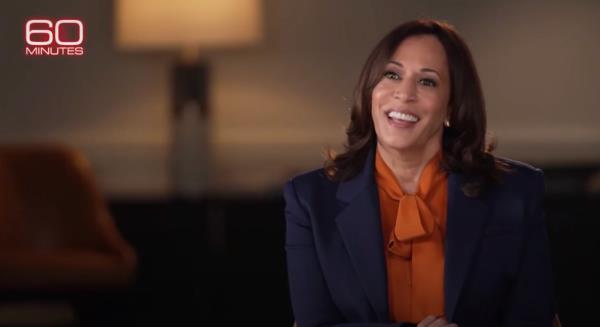 Vice President Kamala Harris granted an interview to CBS's 