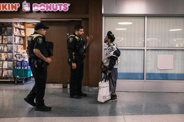 Carlton Moore, 61, told The Post that he and other homeless people prefer to live in Penn Station to avoid the dangers of the city's shelters.