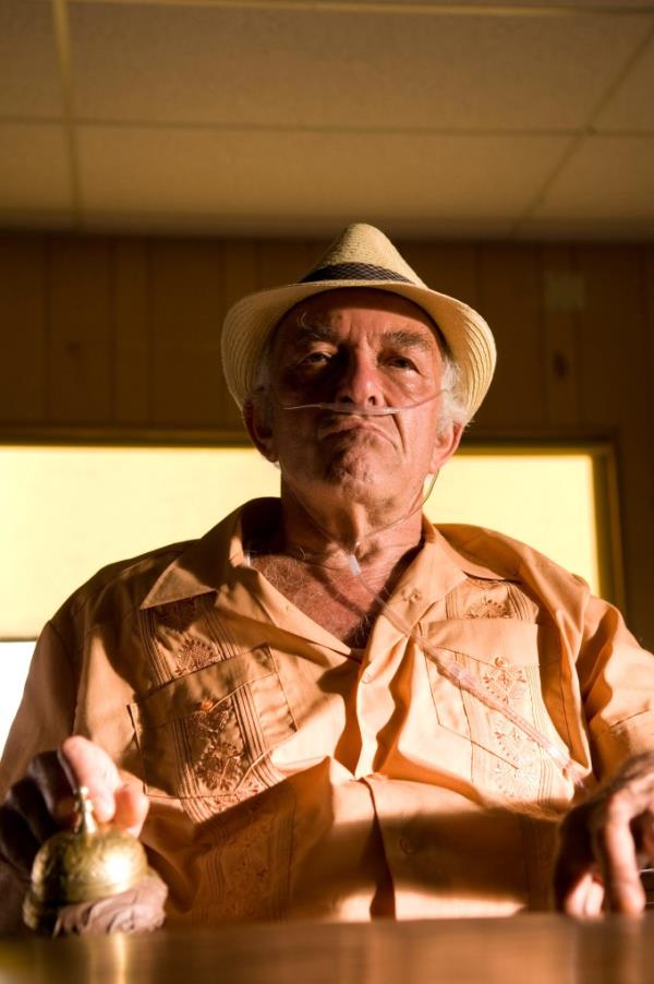 Mark Margolis as mute Mexican cartel boss, Hector Salamanca in 