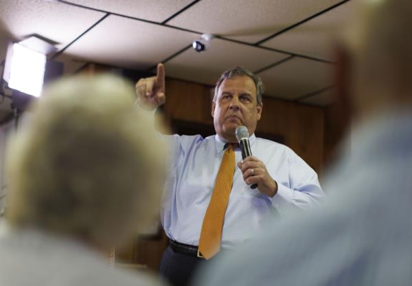 Former New Jersey Gov. Chris Christie 