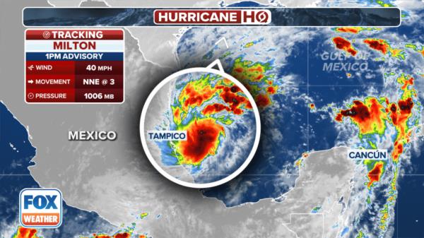 The budding cyclone was designated Tropical Depression Fourteen on Saturday morning by the Natio<em></em>nal Hurricane Center, but it's now expected to rapidly intensify into a hurricane.