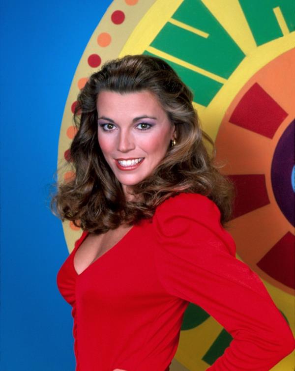 Photo of Vanna White. 