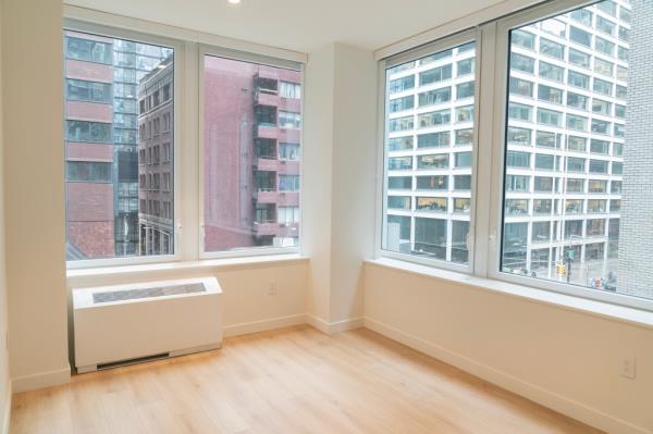 View of sample apartment of the former office building being co<em></em>nverted to housing as residential in Lower Manhattan. 