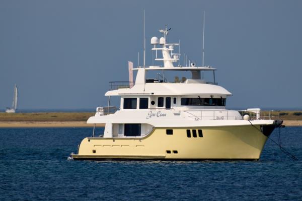 The Jess Conn remains out at sea, with a captain in Nantucket Harbor noting that people had delivered 