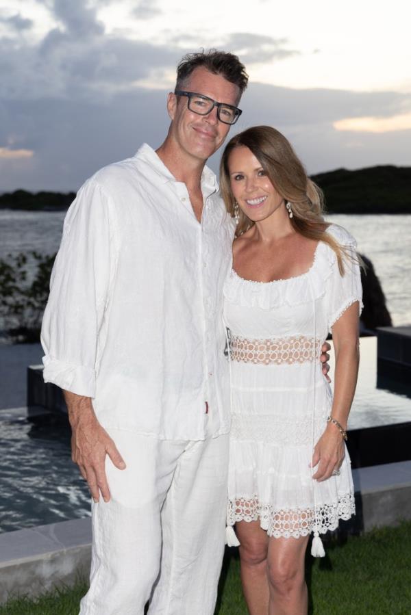 Ryan and Trista Sutter on vacation in the fall of 2022