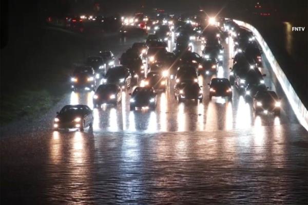 NJ Garden State flooded