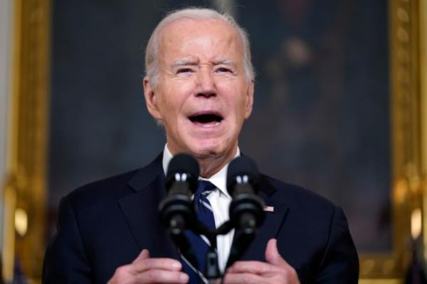 President Joe Biden stated: 'We stand with Israel.' 