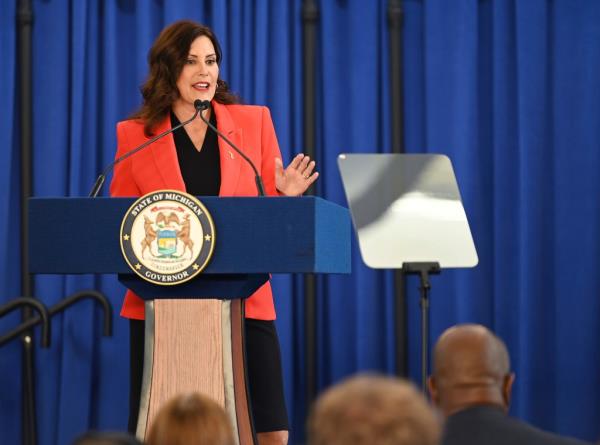 Gov. Gretchen Whitmer presents her fall legislative agenda. 