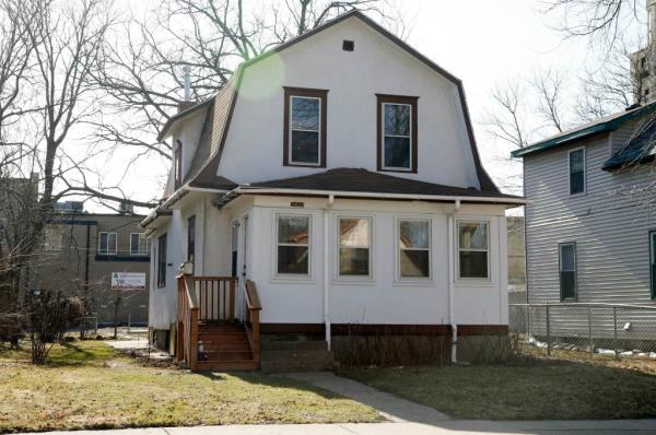 The house in Minneapolis which appeared in musician Prince's film 