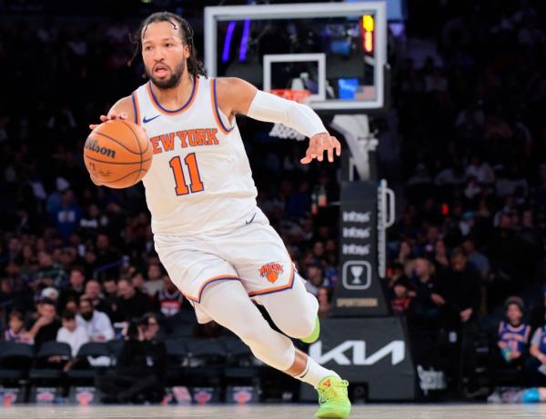 Jalen Brunson struggled in the Knicks' final preseason game. 