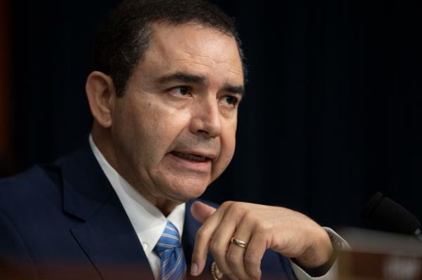 Rep. Henry Cuellar, D-Texas, speaking at a Homeland Security Subcommittee hearing on Capitol Hill, April 10, 2024