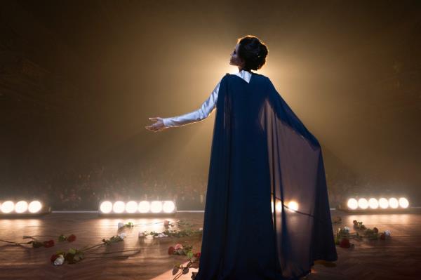 Angelina Jolie as Maria Callas onstage