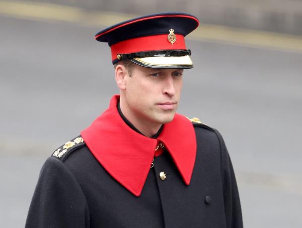 Prince William, Prince of Wales pays his respects during the Natio<em></em>nal Service of Remembrance.