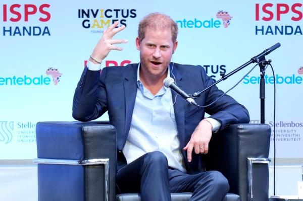 Photo of Prince Harry. 