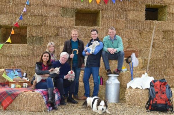 Television Programme Name: Countryfile - 2016 - TX: n/a - Episode: n/a (No. n/a) - Picture Shows: Anita Rani, Ellie Harrison, John Craven, Adam Henson, Matt Baker, Peg, Tom Heap - (C) BBC - Photographer: Tom Dulat