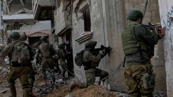 Israeli army operates in Beit Hanoun, northern Gaza.