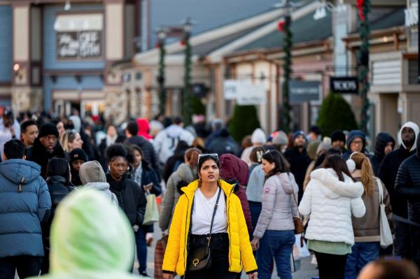 Retailers compete to attract shoppers on Black Friday in New York