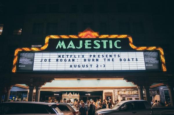 Joe Rogan: Burn the Boats. the Majestic Theatre in San Antonio, Texas. 