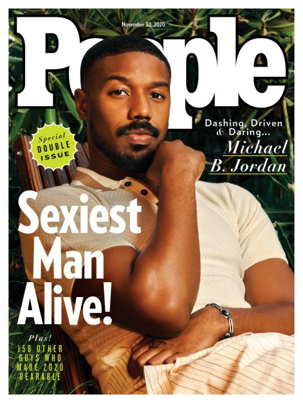 Michael B. Jordan, People's Sexiest Man Alive 2020.