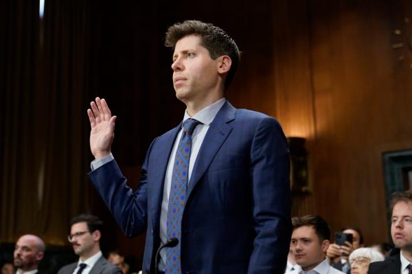 OpenAi chief Sam Altman appearing before Co<em></em>ngress this past week to discuss the need for regulation within the burgeo<em></em>ning AI arena. Altman's intentions sound noble, but what a<em></em>bout also regulating the Internet?