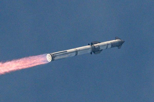 A space flight through Musk's company SpaceX can cost at least $300,000. The image above shows a Starship spacecraft taking off from Boca Chica, Texas last week.