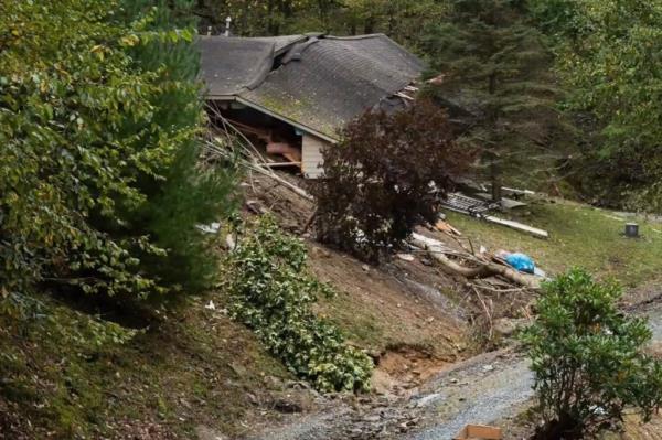 Eleven members of the same family died in a mudslide caused by Hurricane Helene.