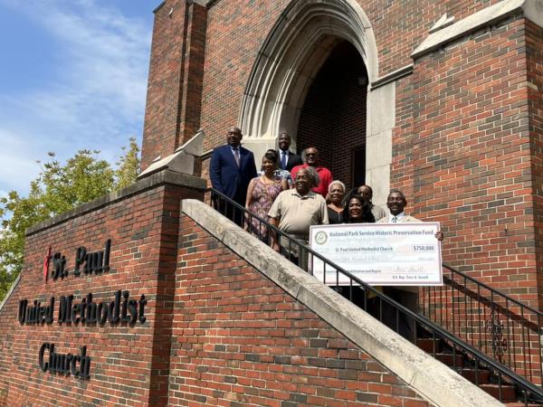 Historic churches accept federal grants