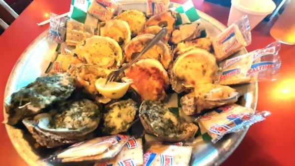 Wintzell's Oyster House traces its roots back to a small oyster bar opened by J. Oliver Wintzell in 1938. It now has several locations as far north as Gunterville.