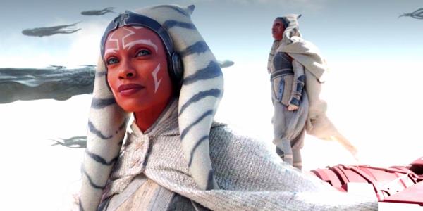 Ahsoka's new white outfit in Ahsoka episode 5