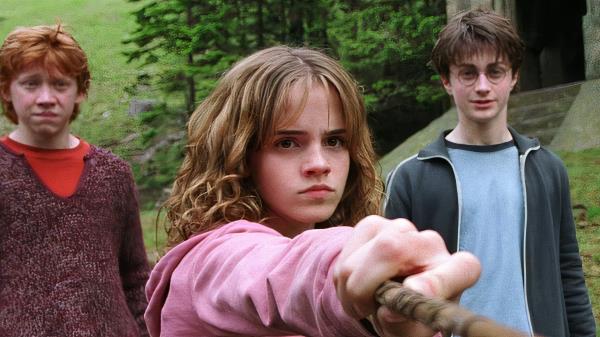 Harry Potter and the Priso<em></em>ner of Azkaban Ron, Hermione, & Harry