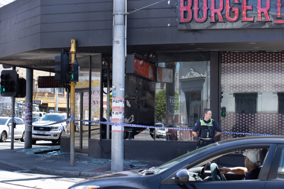 Burgertory in Caulfield was gutted by an alleged arson attack in November.